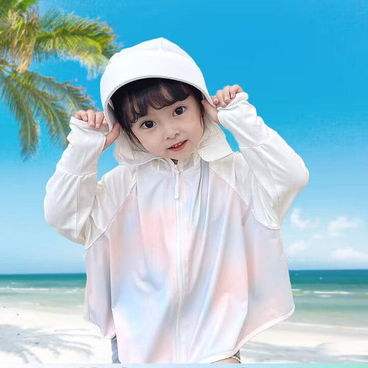 Women breathable sun protection jacket with zip