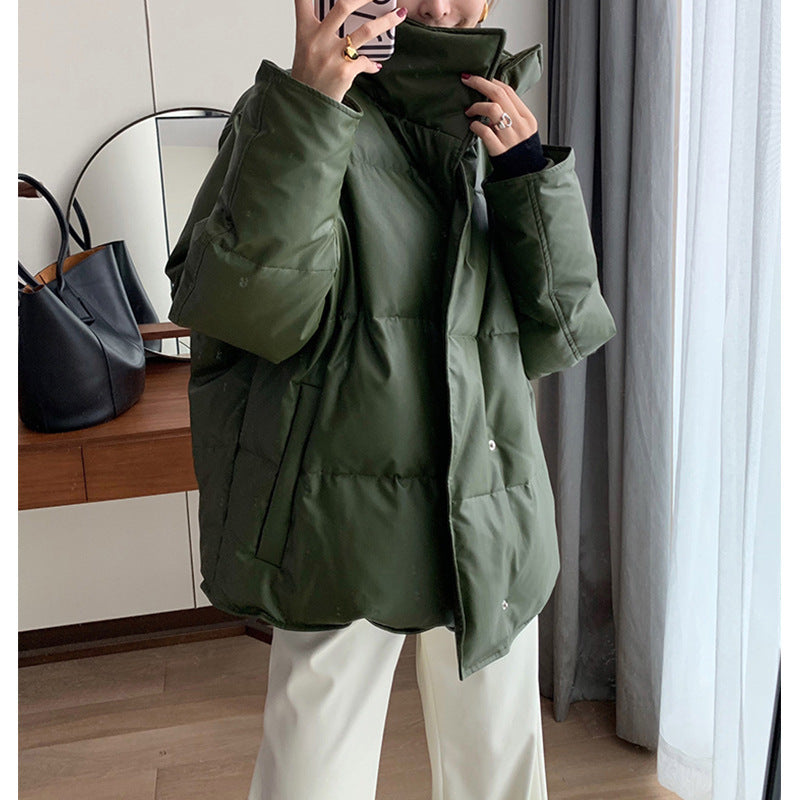 Women Trendy Oversized Down Jacket