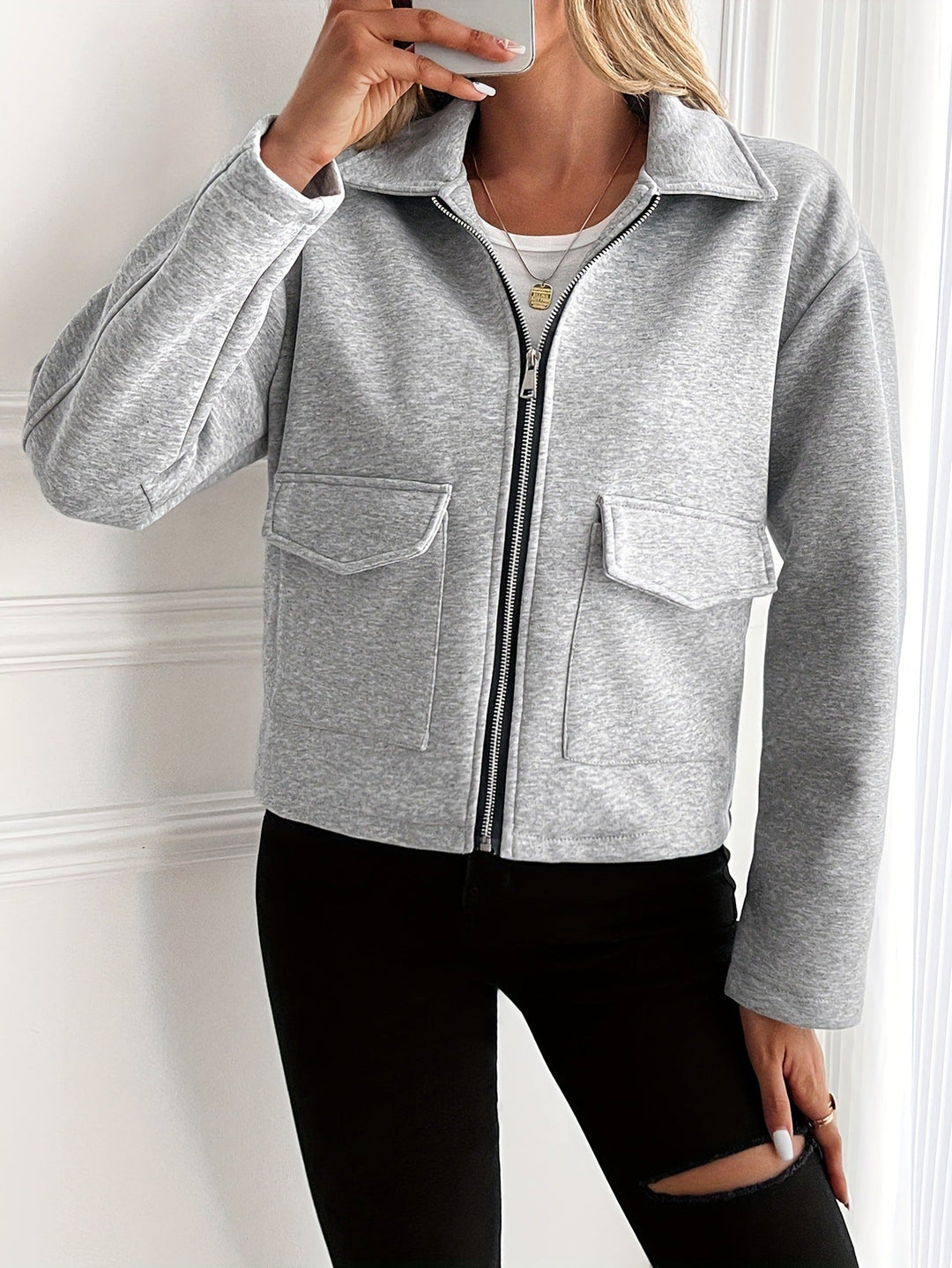 Jacket fleece women&