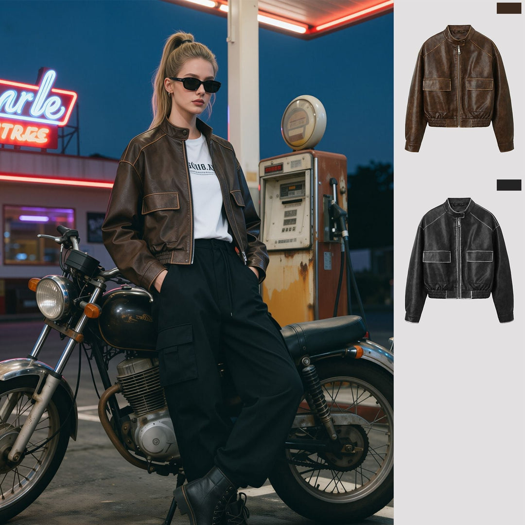 Jacket Biker jacket Women&