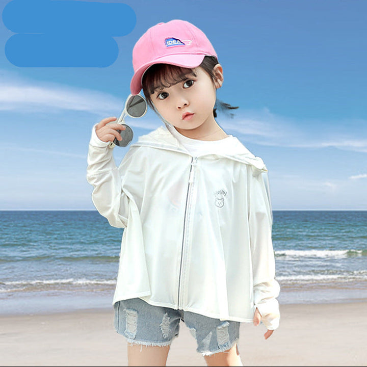 Boys UV protection hooded jacket