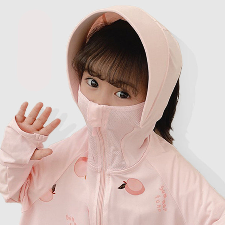 Jacket kids with protection UV breathable lightweight