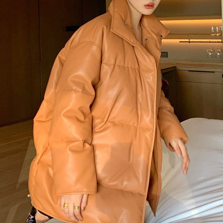 Ladies Fashion Oversized Down Jacket