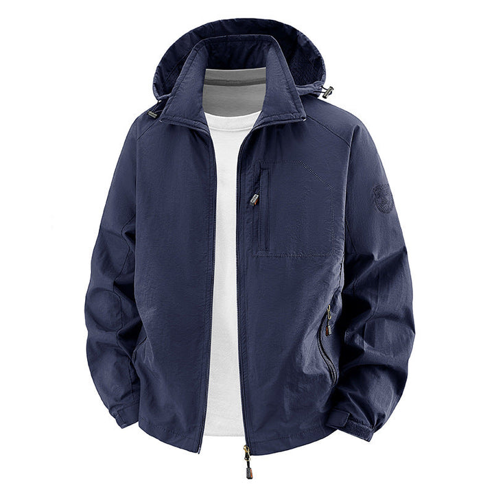 Jacket unisex water-resistant breathable lightweight