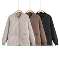 Women's Bomber Jacket breathable quilted padded