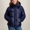 Jacket down women's water-resistant lightweight winter