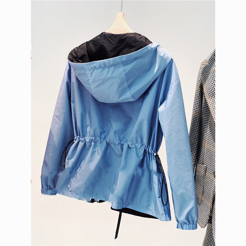 Women’s Stylish Transitional Jacket with Adjustable Waist
