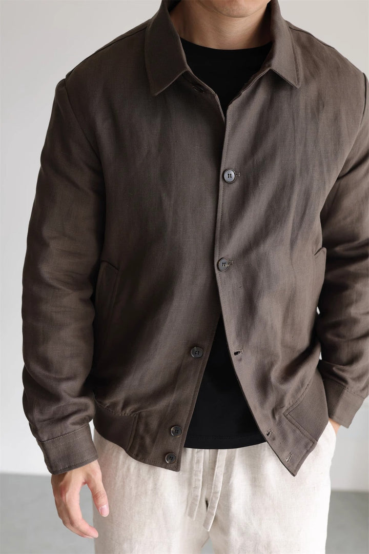 Jacket linen men&