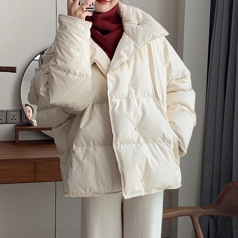Women Trendy Oversized Down Jacket