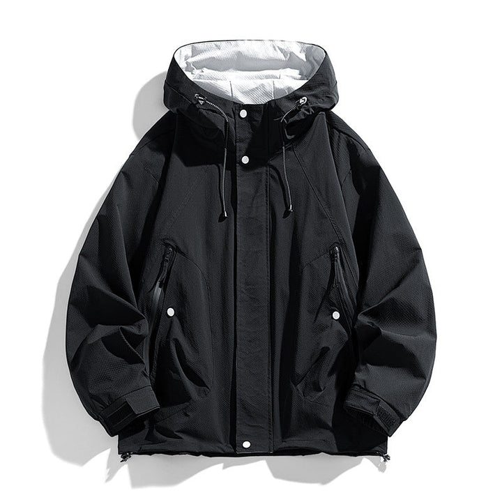 Jacket unisex water-resistant windproof lightweight