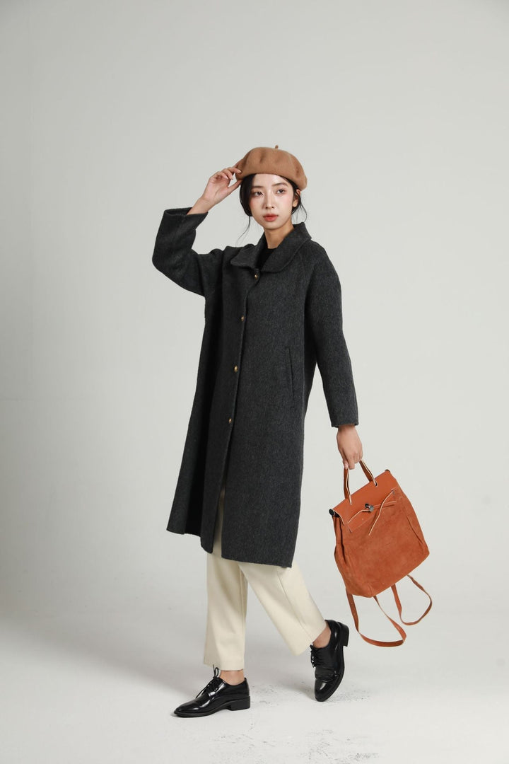 Women’s Fashion Short Jacket with Button Placket