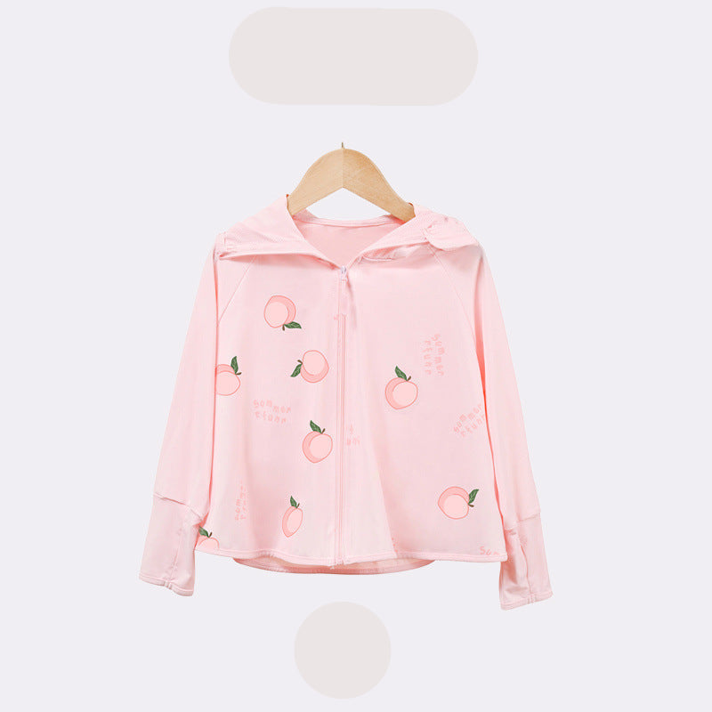 Jacket kids with protection UV breathable lightweight