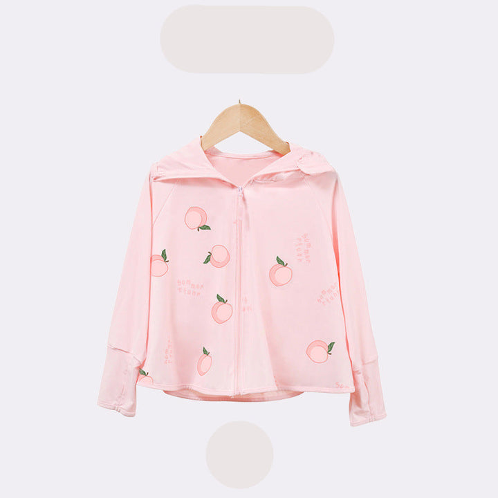 Jacket kids with protection UV breathable lightweight
