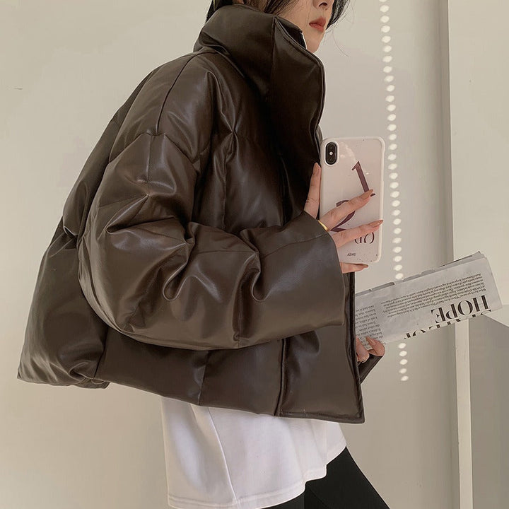 Women Stylish Cropped Down Jacket