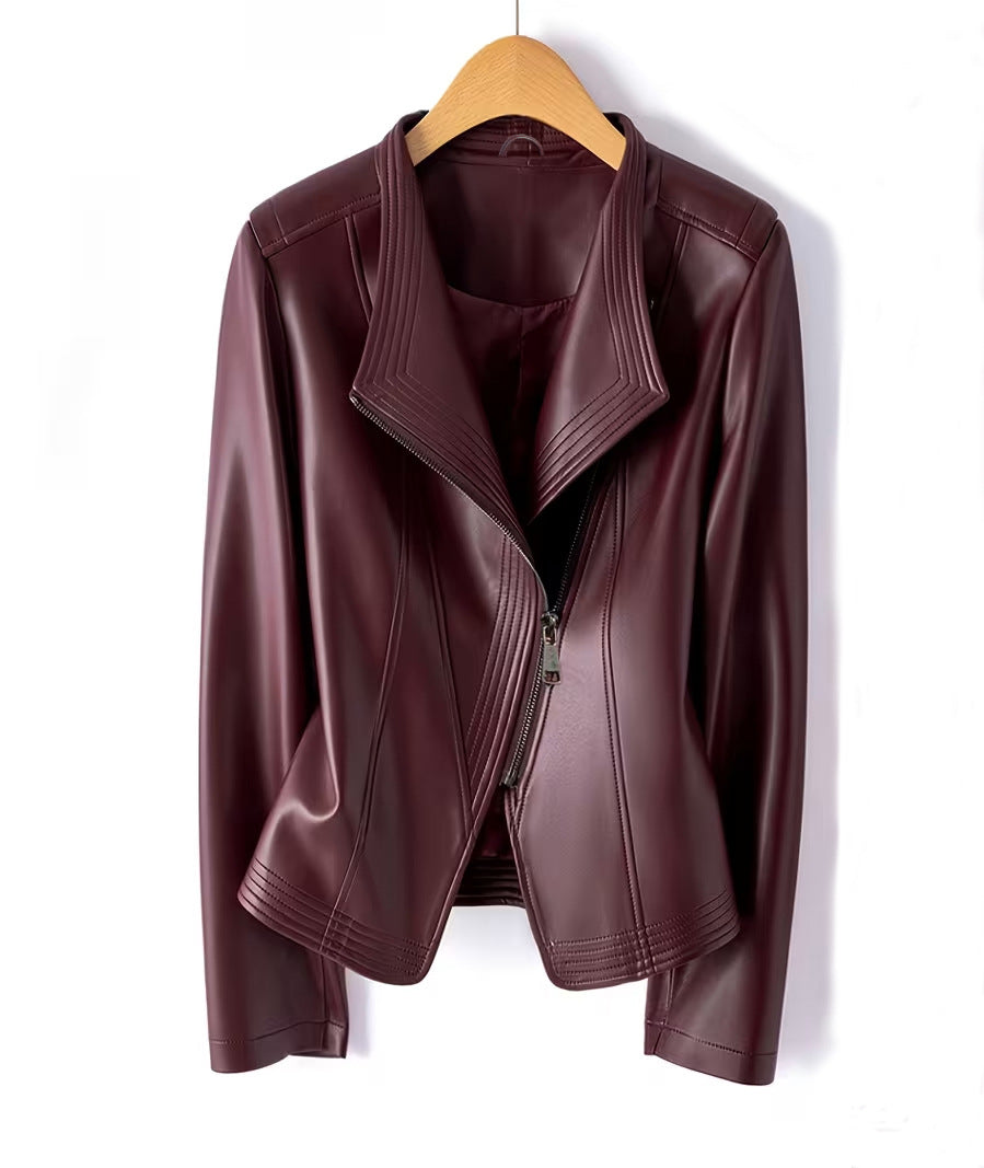 Jacket with Faux leather Women&