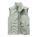 Men's functional softshell gilet