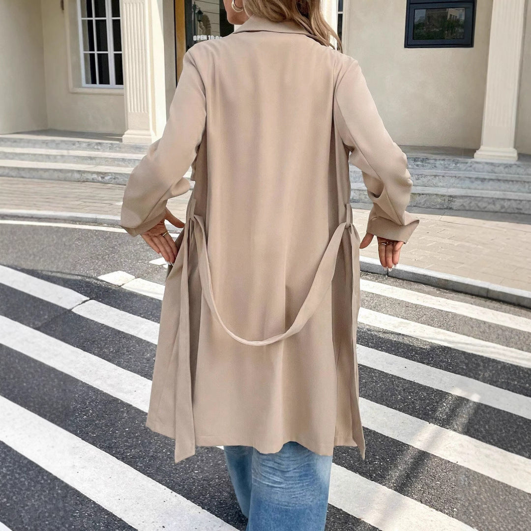 Coat trench coat women&