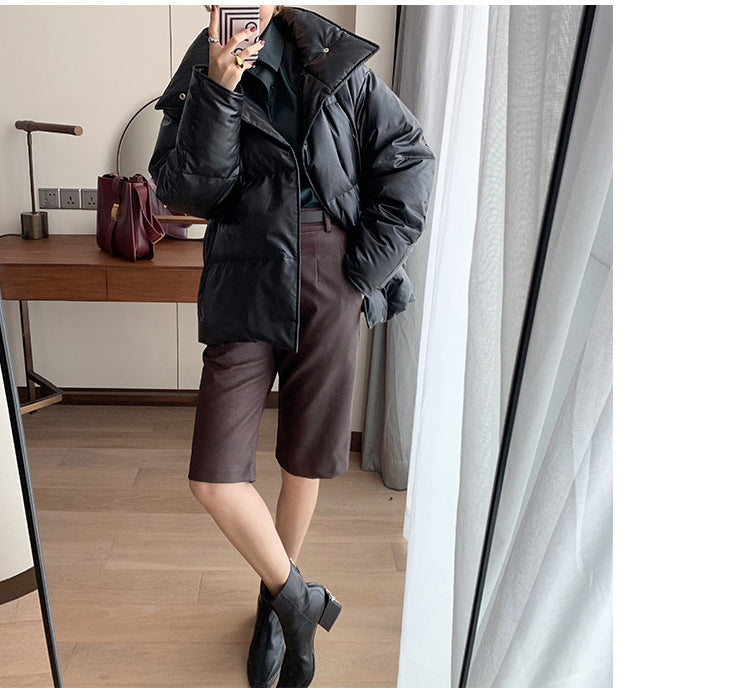 Women Trendy Oversized Down Jacket