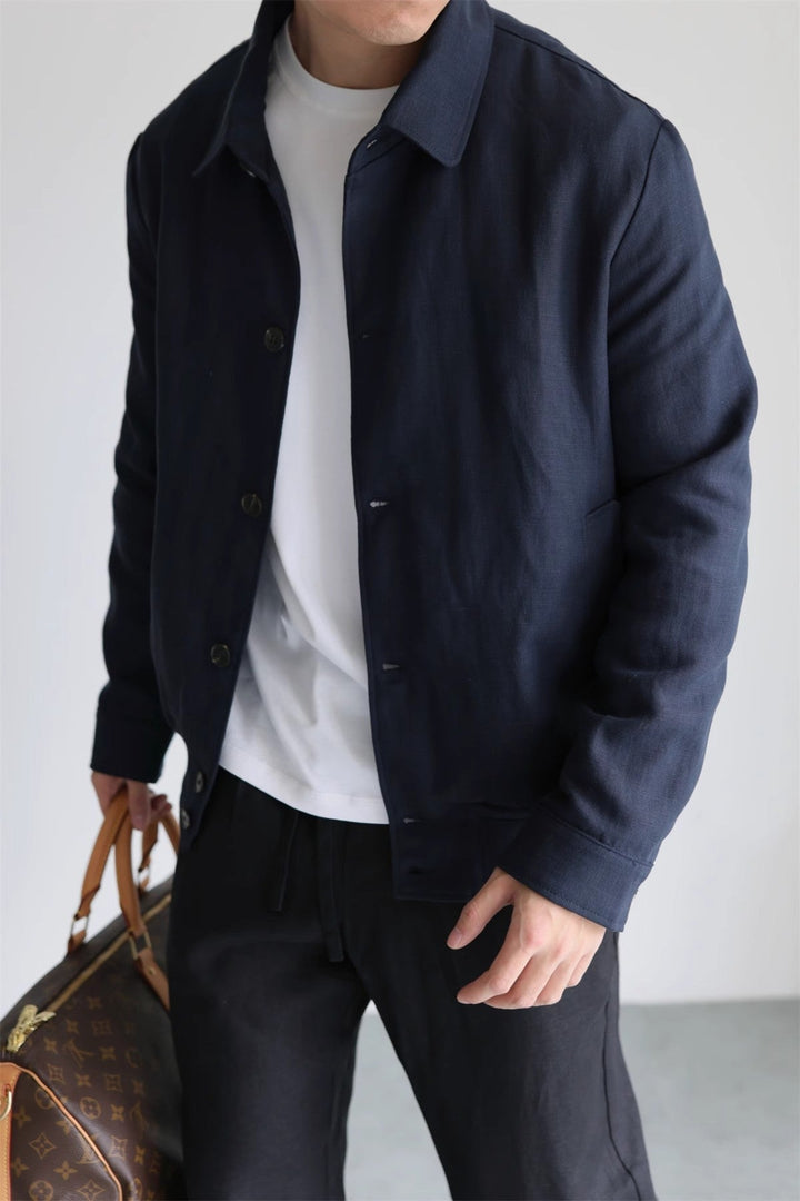 Jacket linen men&