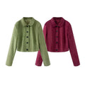 Women's Jacket padded warm cropped