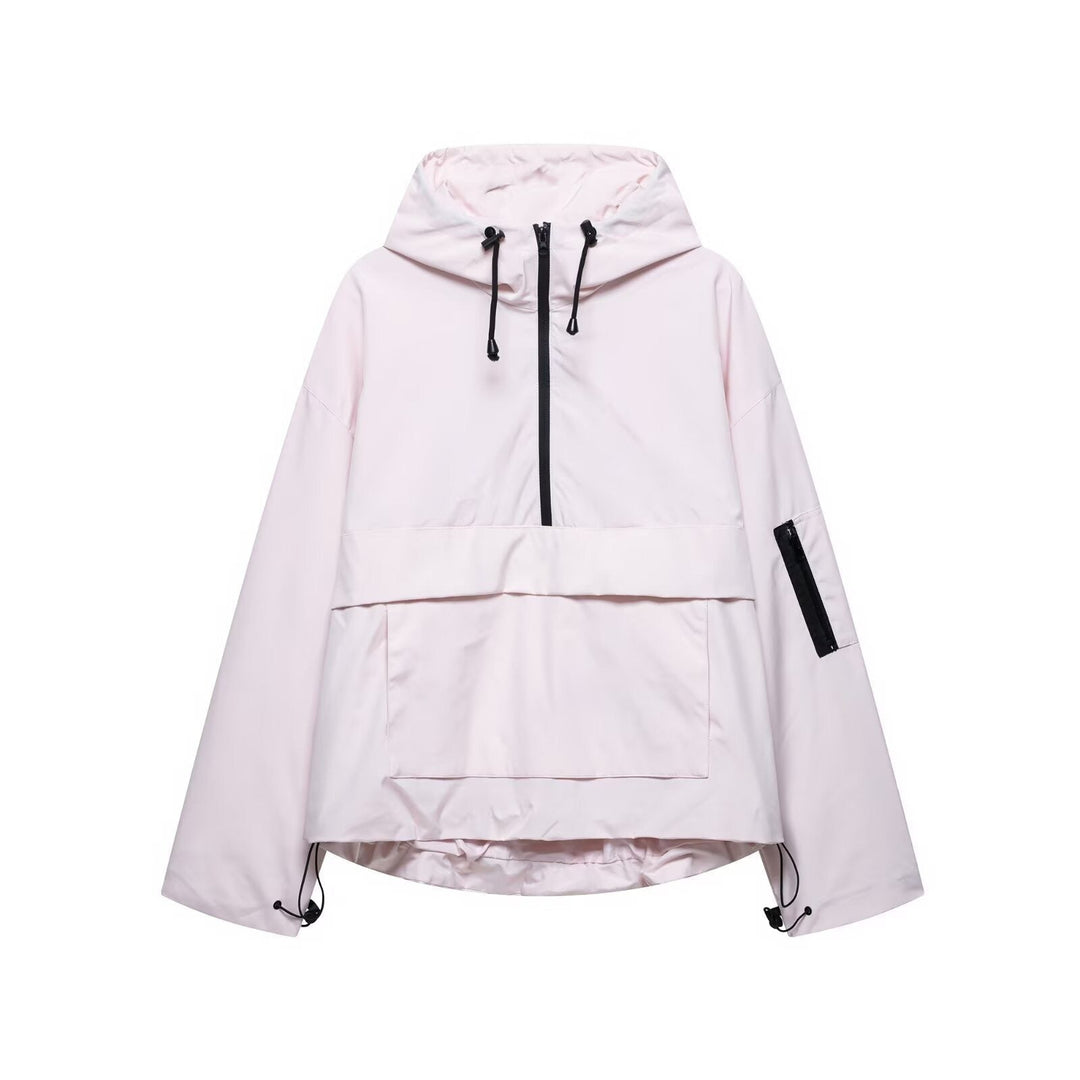 windbreaker unisex water-resistant windproof breathable