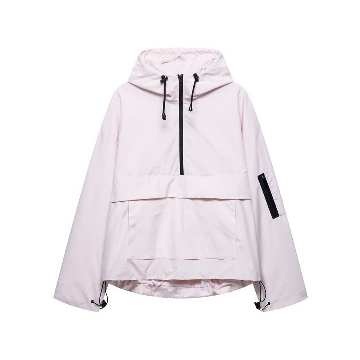 windbreaker unisex water-resistant windproof breathable