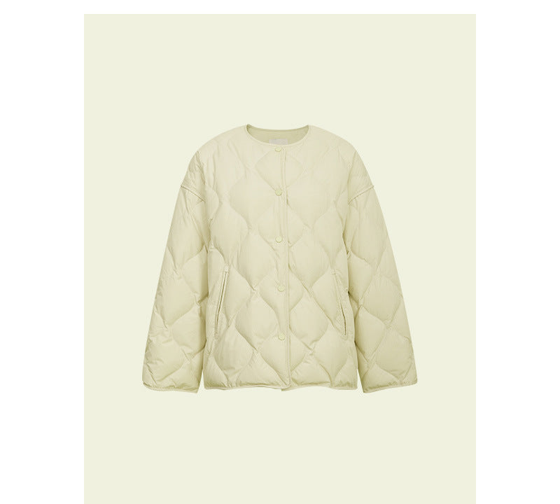 Women Fashionable Long Down Jacket