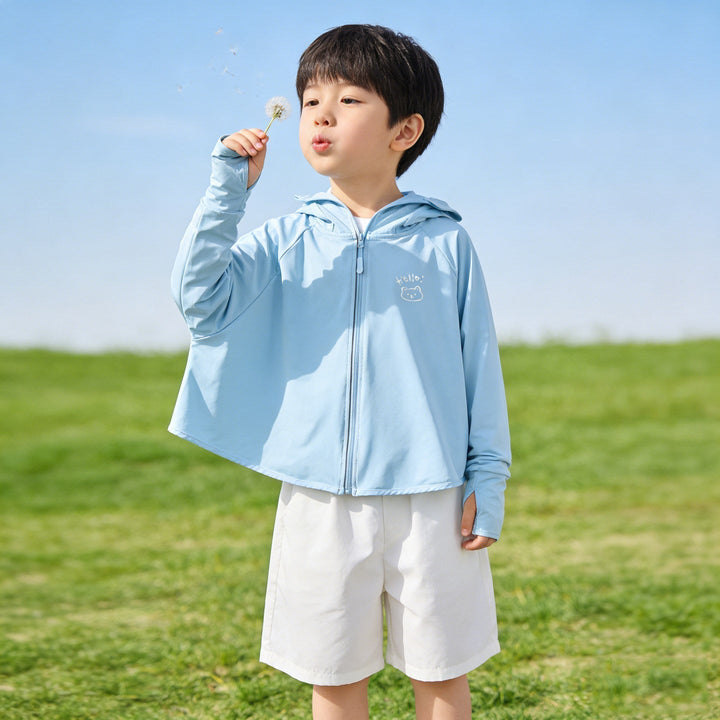 Jacket kids with protection UV breathable lightweight