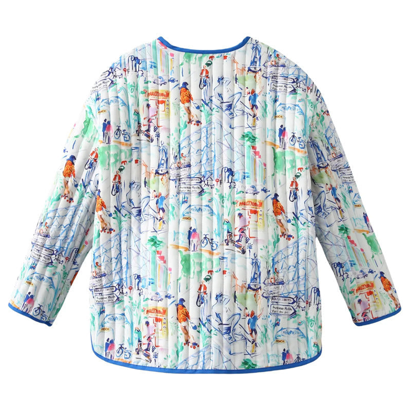 Jacket quilted women&