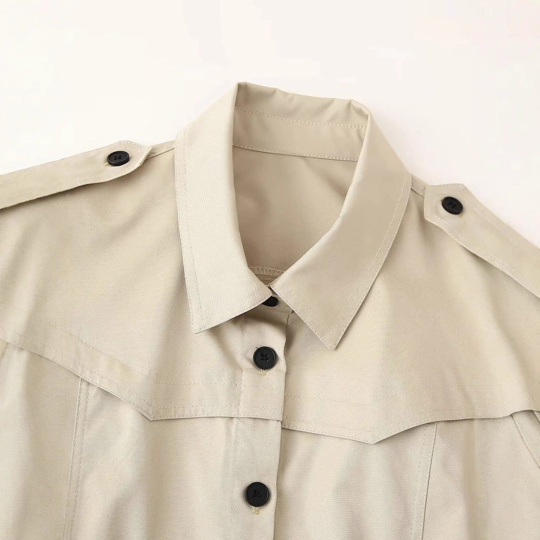 Coat trench coat women&