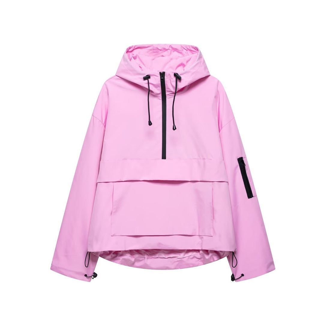 windbreaker unisex water-resistant windproof breathable