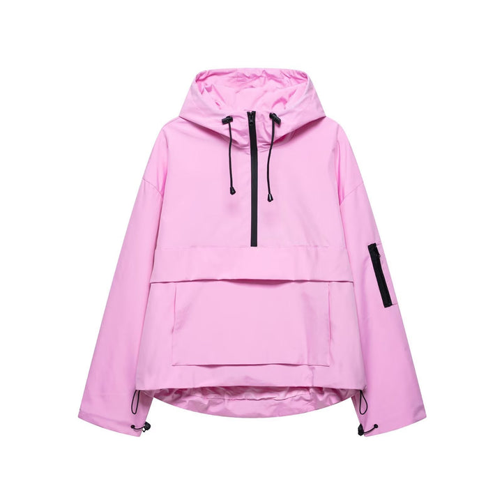 windbreaker unisex water-resistant windproof breathable