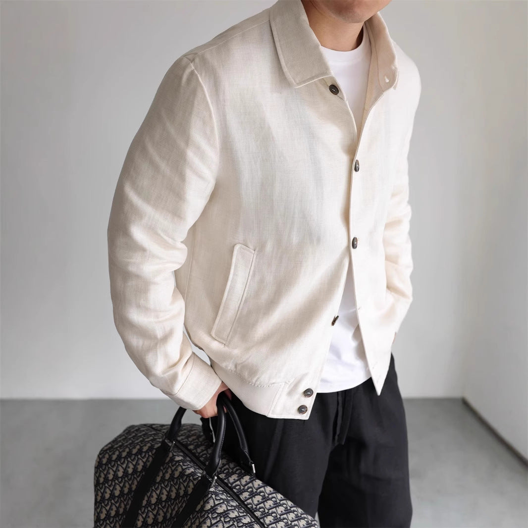 Jacket linen men&