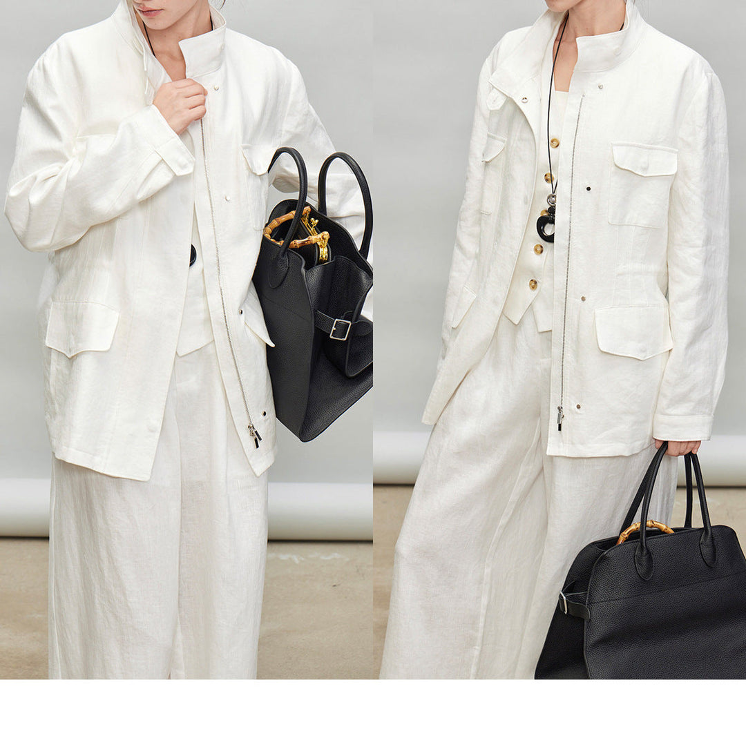 Women Light and Airy Linen Jacket