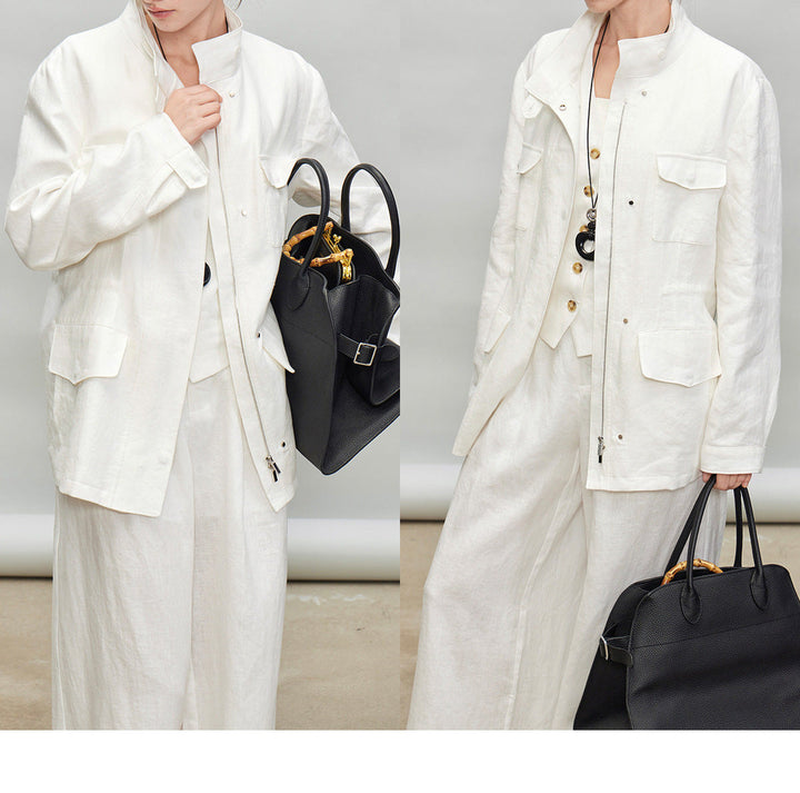 Women Light and Airy Linen Jacket