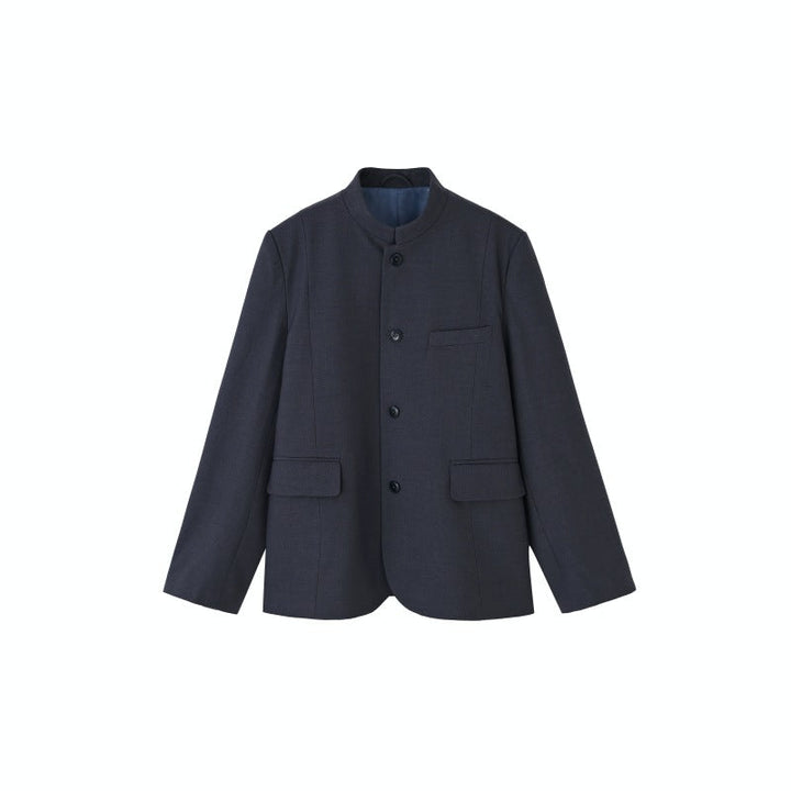Women’s Fashion Short Jacket with Stand-up Collar
