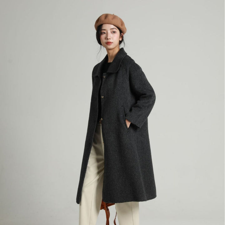 Women’s Fashion Short Jacket with Button Placket