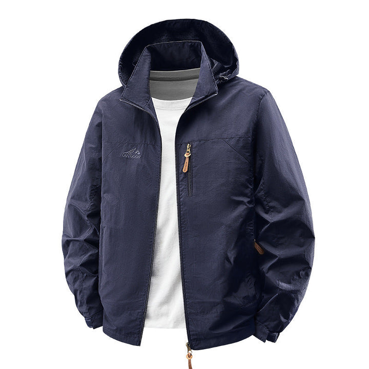 Jacket unisex water-resistant breathable lightweight