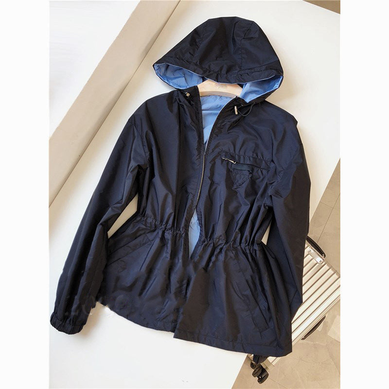 Women’s Stylish Transitional Jacket with Adjustable Waist