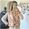 Women's Gilet breathable quilted padded
