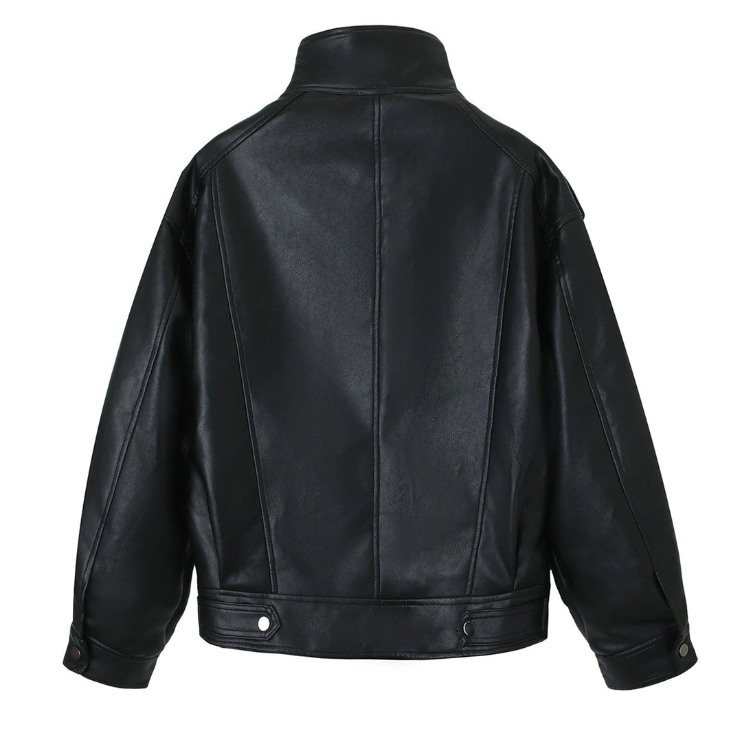 Jacket with Faux leather Women&