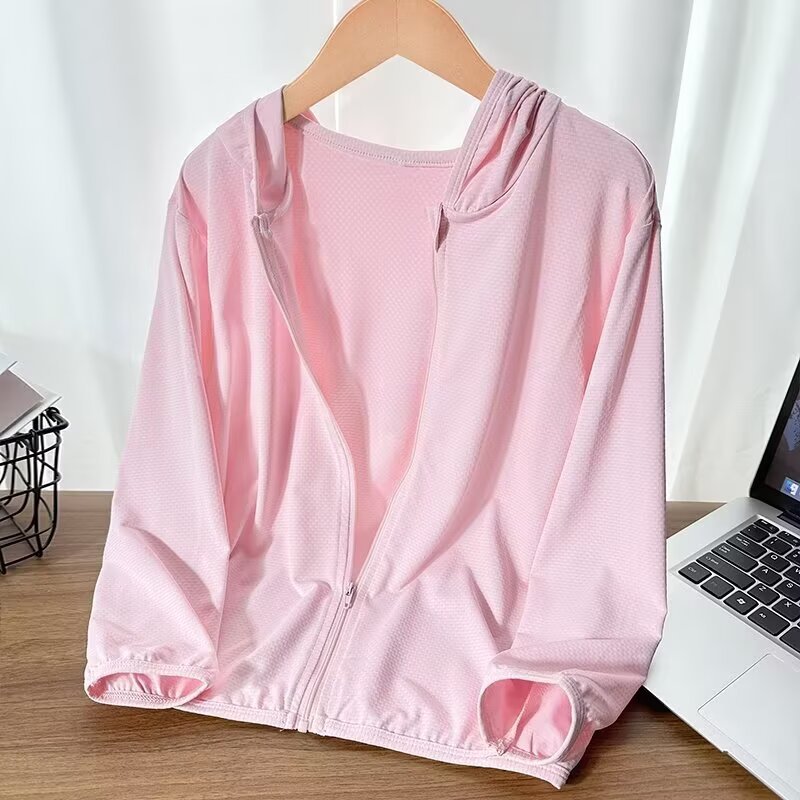 Jacket unisex with protection UV breathable lightweight