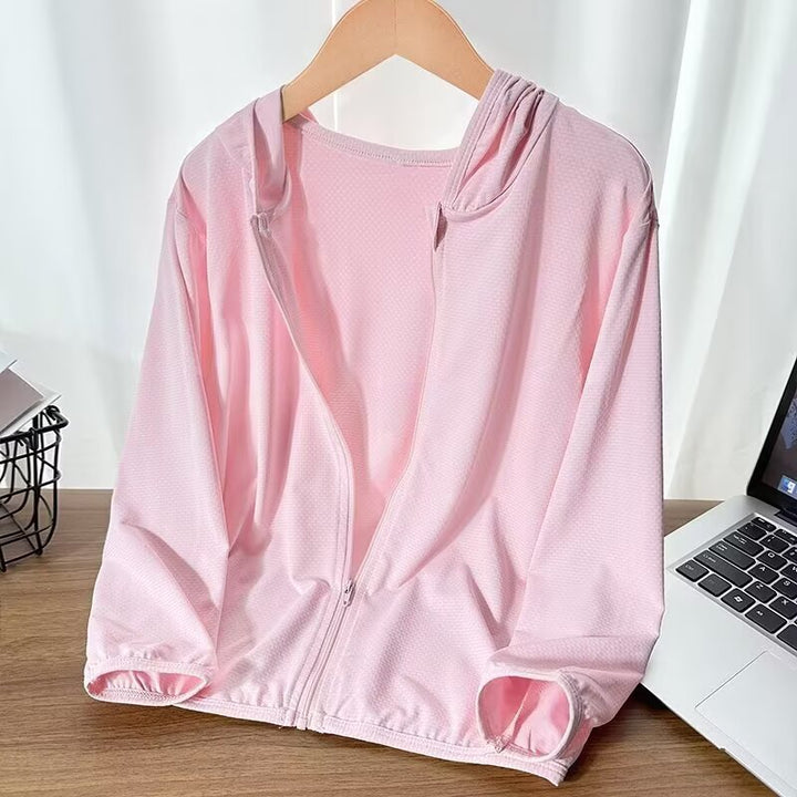 Jacket unisex with protection UV breathable lightweight