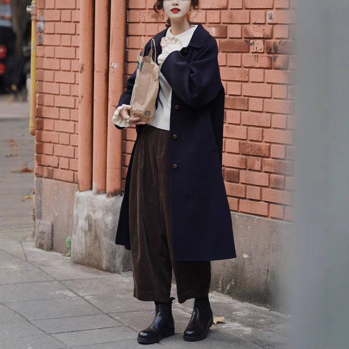 Women Fashionable Oversized Wool Jacket