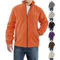 Men's Jacket fleece with zip, collar and zip pockets