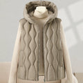 Women's Gilet water-resistant quilted padded