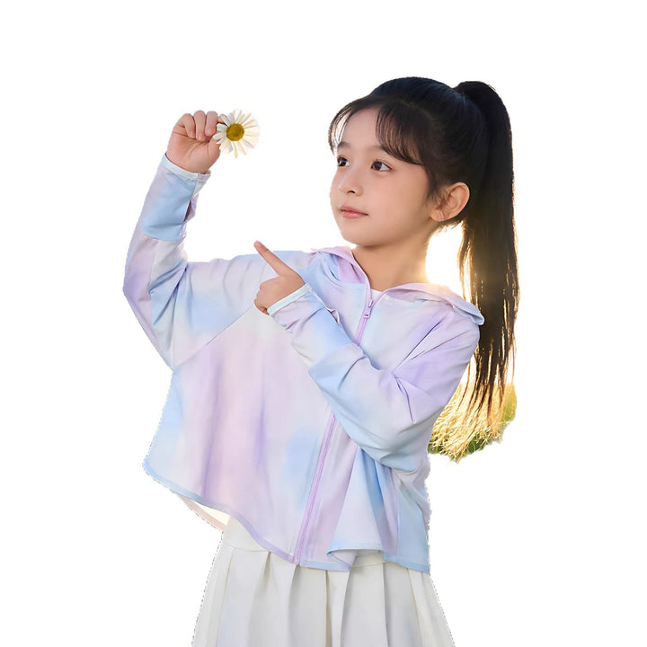 Jacket kids with protection UV breathable lightweight