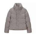 Jacket down women's lightweight quilted padded