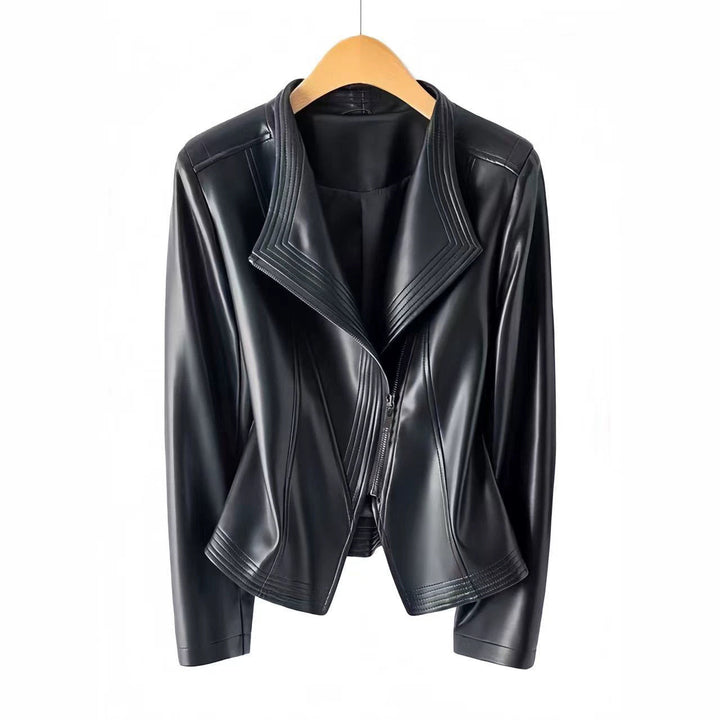 Jacket with Faux leather Women&