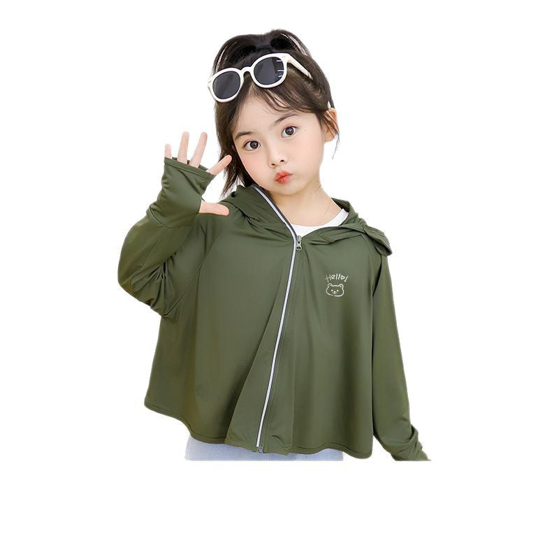 Ladies lightweight UV protection jacket with zip